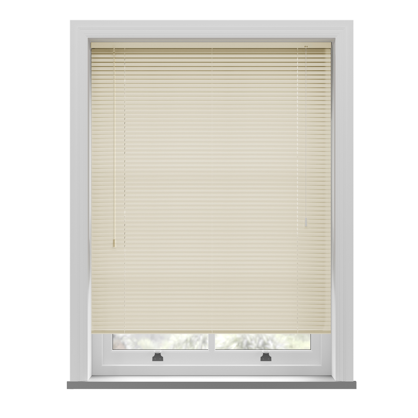 25mm Slat Brushed Sand
